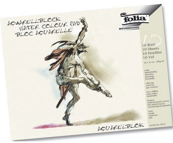 Folia Aquarellblock 24x32cm