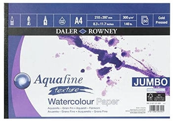 Daler Rowney D431231409 Aquarell Texturblock Größe A4 300Gsm