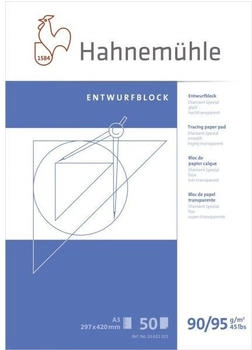 Hahnemühle Hahnemühle Transparentblock - A3 90/95 g/qm 50 Blatt