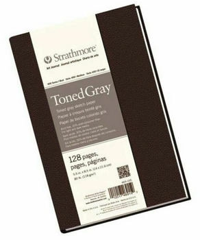 Strathmore 400 Recycled Toned Gray Skizzenbuch Hardcover - P469-108-4 64 Blatt 22 x 28 cm 89 g/m² Grau