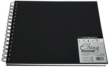 Daler Rowney Daler-Rowney Skizzenbuch im Querformat fester Einband spiralgeheftet 265 x 210 mm