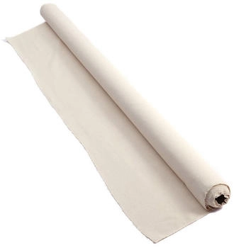 Xtradefactory Leinwand auf Rolle 1,6x5m 200 g/m² Baumwolle Maltuch ungrundiert