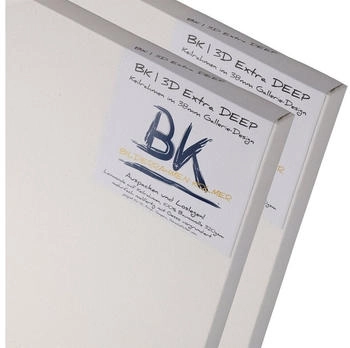 Xtradefactory BK Bilderrahmen Kolmer Keilrahmen 2x BK DEEP EDGE KEILRAHMEN 30x30cm Leinwände extra hohen Keilrahmen Malfertig. Einfach auspacken und loslegen.