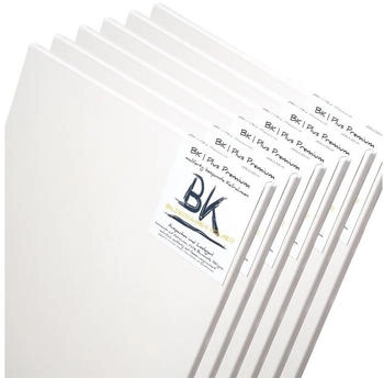 Xtradefactory BK Bilderrahmen Kolmer Keilrahmen 6 B.K. PLUS Leinwände 70x100 cm auf Keilrahmen 100% Baumwolle Malfertig. Einfach auspacken und loslegen.