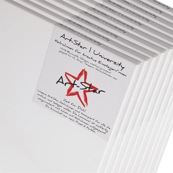 Xtradefactory 10 Art-Star University Keilrahmen 20x30cm blanko Leinwände zum malen