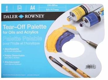 Daler Rowney Daler Rowney 404211400 Farbpalette A4 40 Stck
