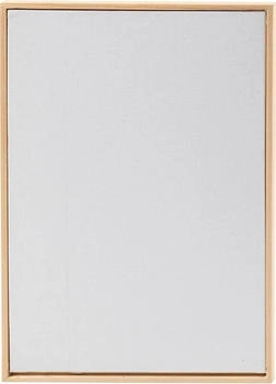 Creativ Company Malpappe mit Rahmen A4 Größe 29,7x21 cm 280 g Weiß 10 Stk