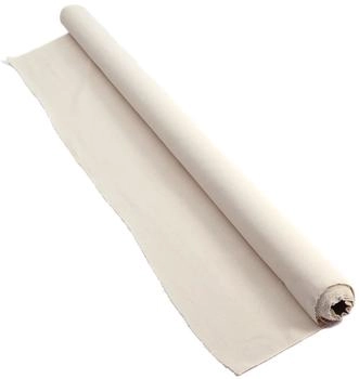 Xtradefactory Leinwand auf Rolle 1,6 x5 m 280g/m² Baumwolle Maltuch ungrundiert