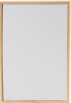 Creativ Company Leinwandtafel mit Rahmen Abm. 15,8x23,8 cm 280 gr weiß 10 Stück 1 Karton