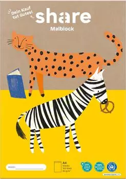 edding share Malblock 4-0012 A4 100Bl share