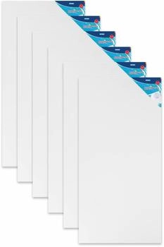 Stylex Schreibwaren Leinwand 6 Leinwände bespannte Keilrahmen Leinwand 50x100cm