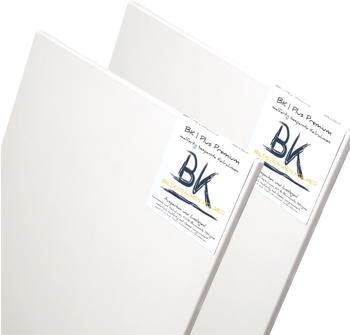 Xtradefactory 2 B.K. Plus Leinwände 80x100 cm auf Keilrahmen 100% Baumwolle