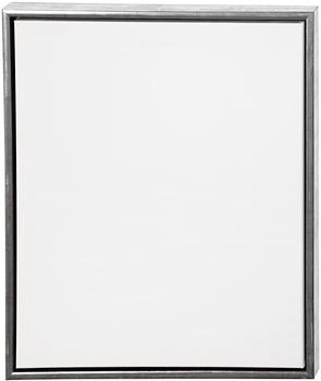 Creativ Company canvas met lijst afm 50x60 cm 360 gr antiek zilver wit 1 stuk