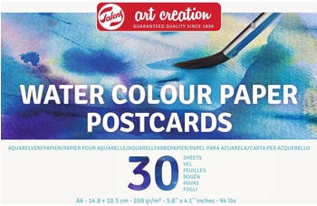 Royal Talens Talens Heft + Block Aquarellpapier Postcards (A6 Blanko)