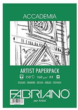 Fabriano 50814160 Zeichenpapier Baumwolle weiß 29,7 x 442 x 0,5 cm