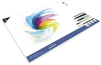Kangaro Aquarellpapier-Block DIN A3 16 Blatt cremeweiß