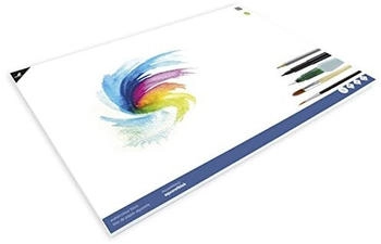 Kangaro Aquarellpapier-Block DIN A2 12 Blatt cremeweiß