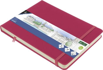 Kangaro Skizzenbuch 80 Blatt DIN A5 quer ruby