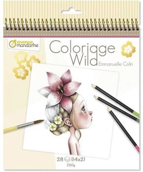 Avenue Mandarine 5x Malbuch Wild 1 Rosa GY065O