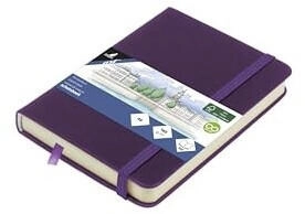 Kangaro Skizzenbuch 80 Blatt DIN A6 purple heart