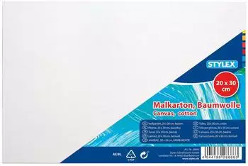 Stylex Keilrahmen Malkarton 20x30cm 3mm 28666
