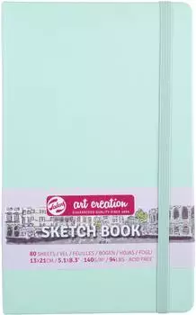Royal Talens Talens Heft + Block Malbuch 13 x 21 cm Mint (13 x 21 cm Blanko Harter Einband)