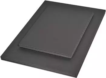Clairefontaine Zeichenpapier Schaumkarton 20 St&uuml;ck 5mm DIN A4 Schwarz 93646C B&ouml;gen Schwarz