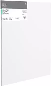 Winsor & Newton 6206040 Professional Keilrahmen aus Baumwollmischgewebe 385 g/m² 3-fach grundiert mittlere Körnung ideal für die Ölfarben und Acrylfarben 80x100cm
