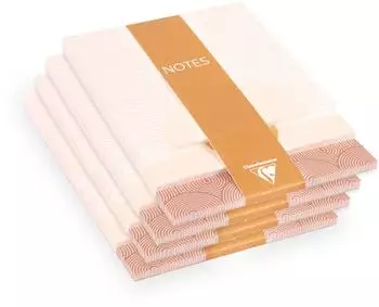 Clairefontaine 4x Zettelblock 10x14 cm 90 Blatt 116070C