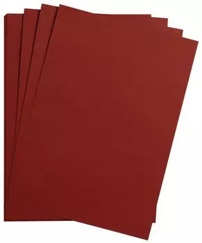 Clairefontaine 397176C Packung (mit 250 B&ouml;gen Zeichenpapier Maya 50 x 70 cm,120g glatt ideal f&uuml;r Trockentechnik und Einrahmen) bordeaux