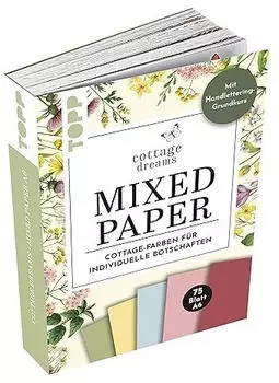 Busse Seewald Handlettering Mixed Paper Block Cottage Dreams A6