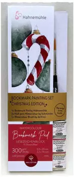 Hahnem&uuml;hle Hahnem&uuml;hle Bookmark Painting Set Christmas Edition