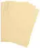 Clairefontaine 975373C Packung mit 25 Bastelkartons Maya 185g DIN A3 29,7 x 42 cm 1 Pack chamois