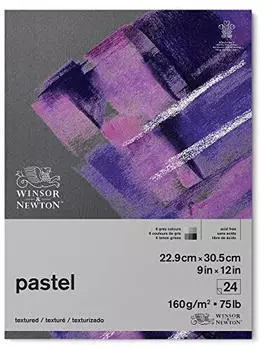 Winsor & Newton Pastellpapier Block Erdfarben 24 Blatt 22,9x30,5cm 160g/m² (6660771)