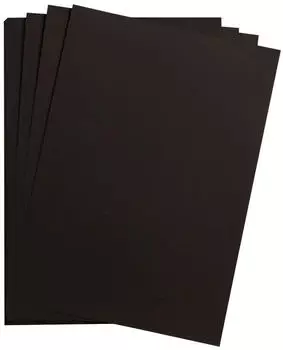Clairefontaine 397250C Fotokarton Ries 125 B&ouml;gen Premium 50 x 70 cm 270 g schwarz