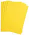 Clairefontaine 975354C Packung mit 25 Bastelkartons Maya 185g DIN A3 29,7 x 42 cm 1 Pack zitronengelb