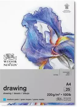Winsor & Newton Zeichenpapier-Block Naturweiß A4 (6689747)
