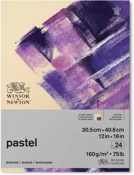 Winsor & Newton Pastellpapier Block Erdfarben 24 Blatt 30,5x40,6cm 160g/m² (6660770)