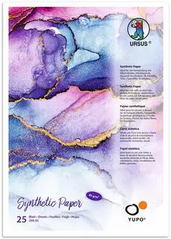 Ursus 10 x Synthetic Papier 85g/qm A5 VE=25 Blatt