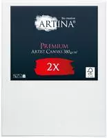 Keilrahmen Leinwand Premium, 40x60cm, 2er Set