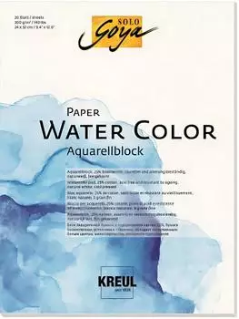 Kreul KREUL K&uuml;nstlerblock SOLO Goya Paper Water Color 240x320 mm
