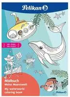 Pelikan Malbuch Blue Sea mit Stickern FSC Mix - A4