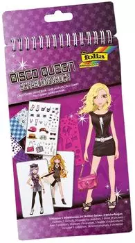 Folia Schablonenbuch Disco Queen klein