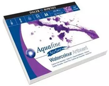 Daler Rowney Daler-Rowney Aquafine kaltgepresstes Aquarell- & Gouache 1,4 mm dick A4 Natur
