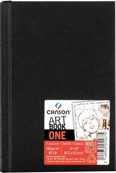 Canson Skizzenbuch One Hardcover 100g/m 100Blatt 10,2x15,2 cm