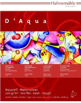 Hahnemühle D'Aqua Aquarellblock 36x48 cm