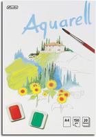 Herlitz Aquarellblock 00495457 A4 20 Bl. 5er Sparpack