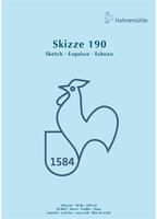 Skizzenblock 190g/m&sup2;, DIN A4, 50Blatt
