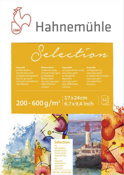 Hahnemühle Aquarellblock Selection 17 x 24 cm (10628000)