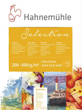 Hahnemühle AquarellSelection 12 24x32cm 12 Blatt (10628001)